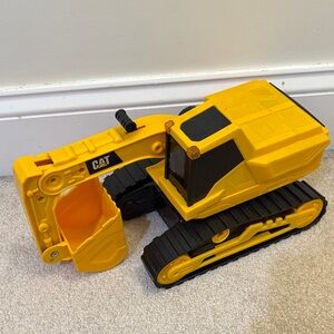 Yellow and Black Toy Excavator